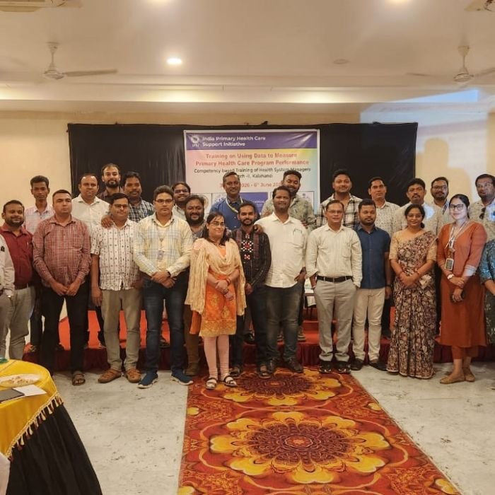 Using Data for Managers in Health Training Programme, Kalahandi – Round 2